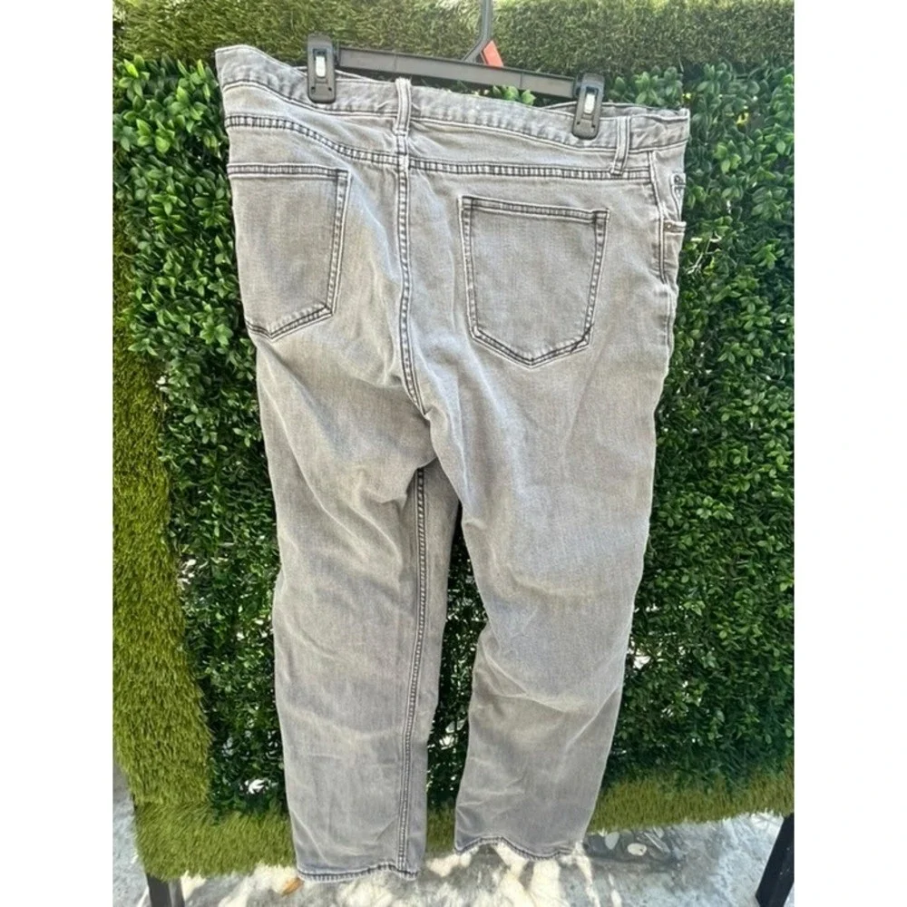 Banana Republic Mens Athletic Fit Grey Denim‎ Jeans 36 x 32 Casual Five Pocket